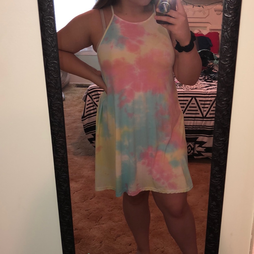 Tie dye dress